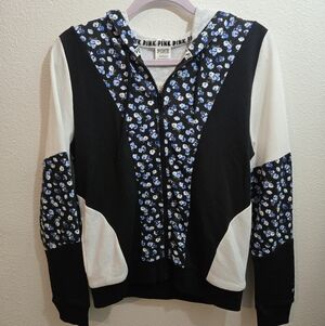 Victoria's Secret NWT Floral Hoodie Small